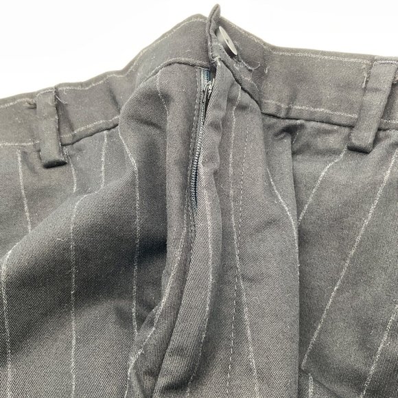 Dockers Women's Stain Defender Pinstriped Tapered Leg Pants Size 14M Bla… - Picture 6 of 9